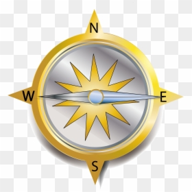 Transparent Circle Vector Png - Emblem, Png Download - brujula png
