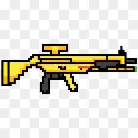 Assault Rifle, HD Png Download - pixel gun png