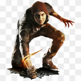 Infamous Second Son Png, Transparent Png - cole macgrath png