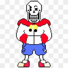 Underswap Papyrus -&gt - Underswap Papyrus Sprite Gif, HD Png Download - papyrus head png