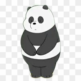 #webarebears #🐻 #panda #cn #cartoonnetwork #pfp #cute - We Bare Bears Panda Sad, HD Png Download - we bare bears panda png