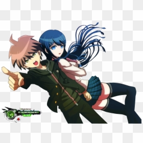 Danganronpa The Animation, HD Png Download - makoto naegi png