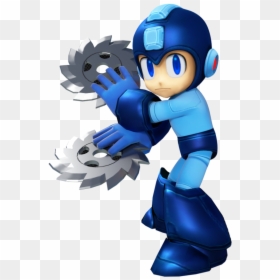 Mega Man Download Transparent Png Image - Mega Man 3d Render, Png Download - link ssb4 png