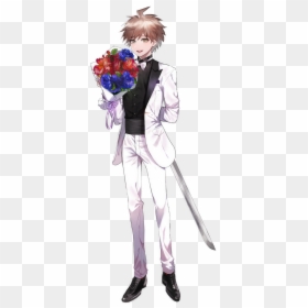 Makoto Naegi Transparent Fanart, HD Png Download - makoto naegi png