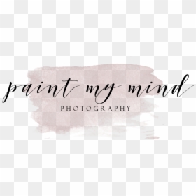 Paint My Mind Logo Update - Calligraphy, HD Png Download - paint banner png