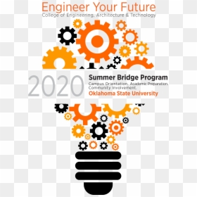 2020 Summer Bridge Logo - Digital Marketing Bulb Png, Transparent Png - oklahoma state university logo png