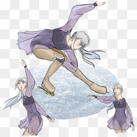 Au Were Weiss Is A Figure Skater Because I Was Way - Weiss Schnee Ice Skating, HD Png Download - rwby weiss png