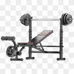 Multi Home Gym Equipment Adjustable Weightlifting Bench - Bench, HD Png Download - bench press png
