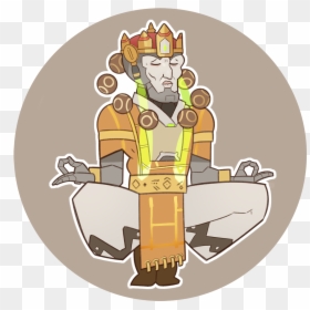 Overwatch Cartoon - Portable Network Graphics, HD Png Download - overwatch zenyatta png