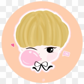 Transparent Stomach Growling Clipart - Nct Dream Chewing Gum Fanart, HD Png Download - nct png