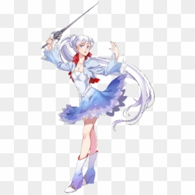 Illustration, HD Png Download - rwby weiss png