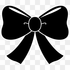 Transparent Background Bow Clipart, HD Png Download - black ribbon png