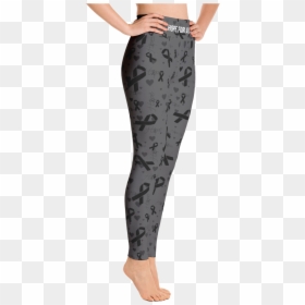 Leggings, HD Png Download - black ribbon png
