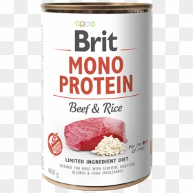 Brit Mono Protein Beef, HD Png Download - rice png