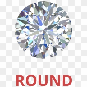 Diamond Round Loose Stones, HD Png Download - diamond shape png