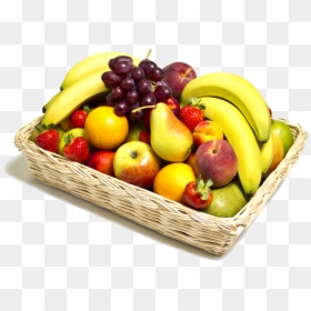 Fruit Basket Transparent Background, HD Png Download - fruits png