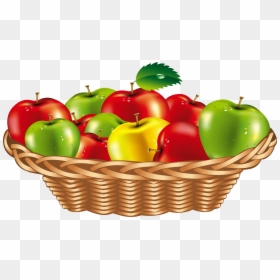 Fruit Basket Clipart Png, Transparent Png - fruits png