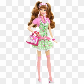 Barbie Hello Kitty Collection Doll, HD Png Download - barbie png
