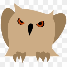 Angry Owls Clipart, HD Png Download - red eyes png