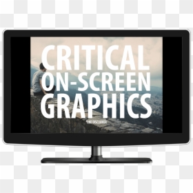 Led-backlit Lcd Display, HD Png Download - television png