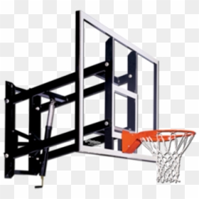 Basketball Hoop Wall Mount, HD Png Download - basketball hoop png