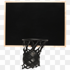 Black Office Basketball Hoop, HD Png Download - basketball hoop png