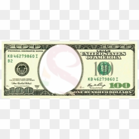 Blank Hundred Dollar Bill, HD Png Download - dollar bill png