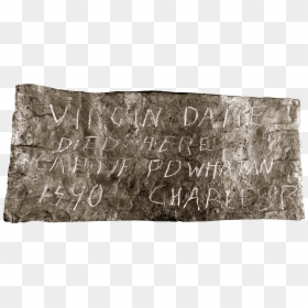 Croatoan Roanoke Colony, HD Png Download - stone png