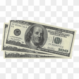 100 Dollar Bill Transparent Background, HD Png Download - dollar bill png