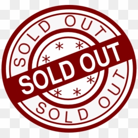 Sold Out Sign Clip Art, HD Png Download - sold out png
