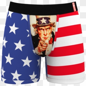 American Flag Underwear, HD Png Download - uncle sam png