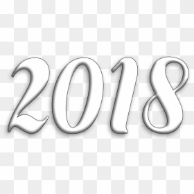 Line Art, HD Png Download - happy new year 2018 png