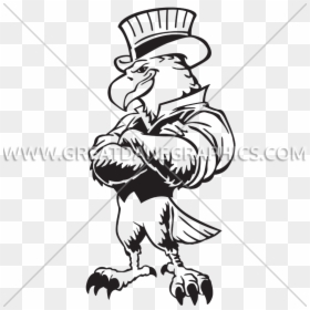 Sketch How To Draw Uncle Sam, HD Png Download - uncle sam png