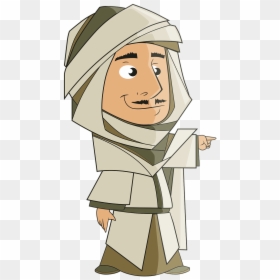 Arab Man Cartoon Png, Transparent Png - turban png