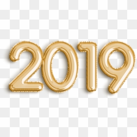 Happy New Year 2019 Png Gold, Transparent Png - happy new year 2018 png