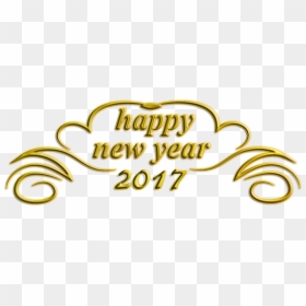Happy New Year Transparent, HD Png Download - happy new year 2018 png