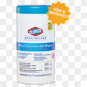 Clorox Germicidal Wipes, HD Png Download - clorox bleach png