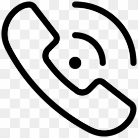 Phone Number Icon Svg, HD Png Download - cell phone icon png