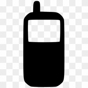 Mobile Phone Icon Black, HD Png Download - cell phone icon png