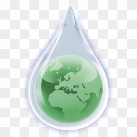 Globe, HD Png Download - water droplet png