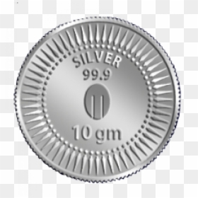 10 Grams Silver Coins, HD Png Download - lord ganesh png