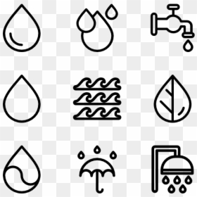 Liquid Icon, HD Png Download - water droplet png