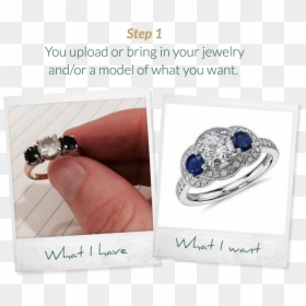Engagement Ring, HD Png Download - jewellery model png