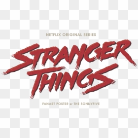 Stranger Things Logo 80s, HD Png Download - stranger things logo png