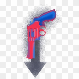 Water Gun, HD Png Download - revolver png