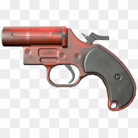 Flare Gun Png, Transparent Png - revolver png