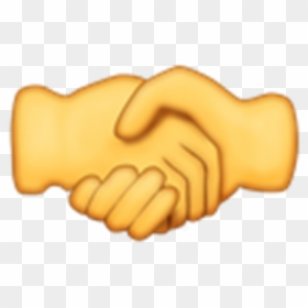 Handshake Emoji, HD Png Download - hand emoji png