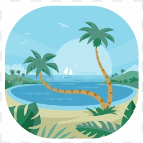 Vacation, HD Png Download - palms png