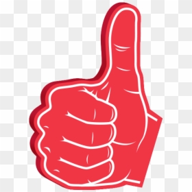 Foam Hand Png, Transparent Png - hand emoji png