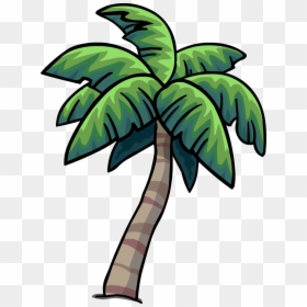 Club Penguin Beach Background, HD Png Download - palms png